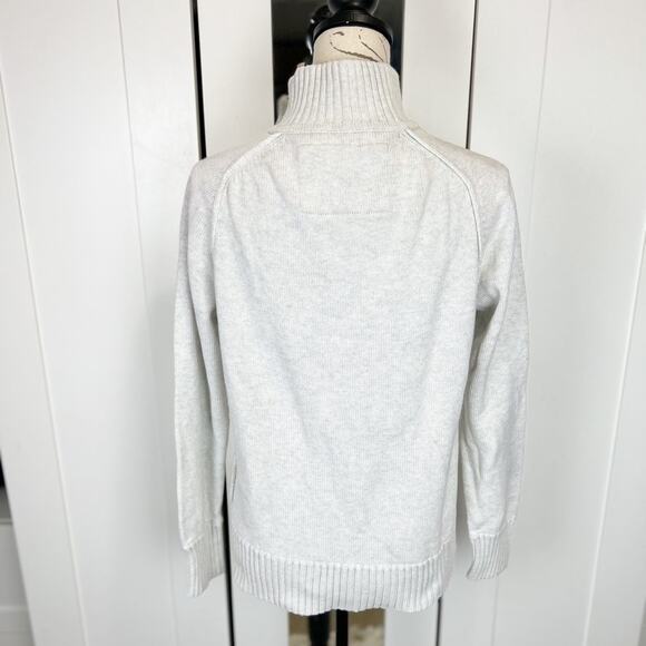 American Eagle Unisex Sweater Long Sleeve 1/4 Zip Pullover Size Small (Women’s) - Picture 5 of 10